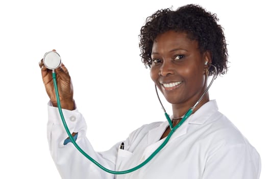 African american woman doctor