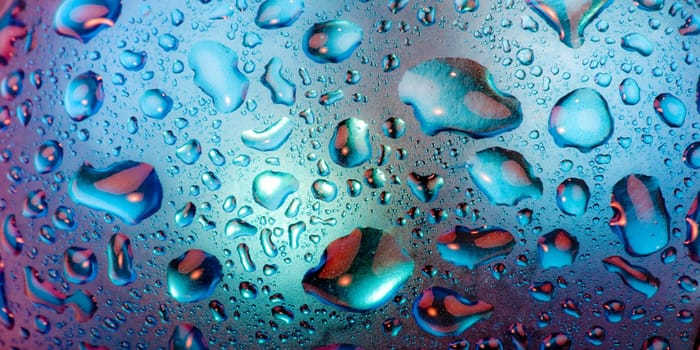 Colorful Water Drops