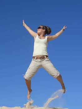 Fun in the desert