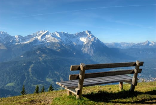 View of the Zugspitze