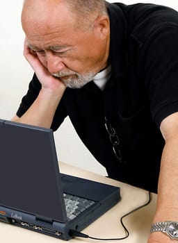 Senior at Labtop