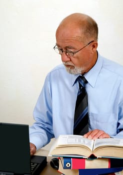 Senior at Labtop