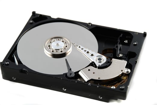 Hard drive interior