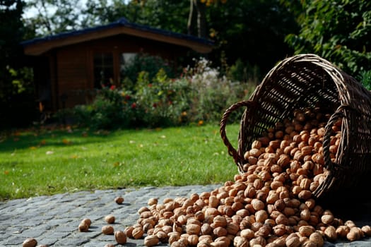 Walnut harvest