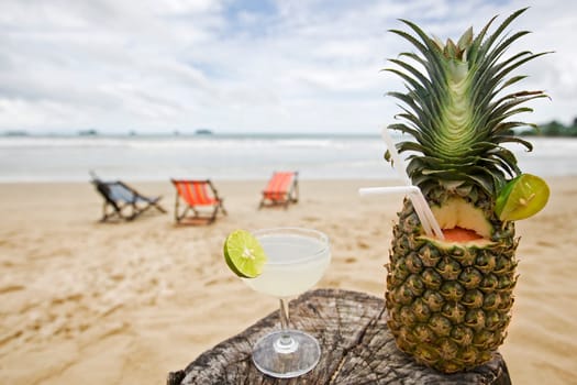 Cocktail on the beach