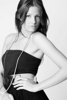 young beautiful woman