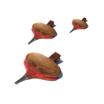 Three bellows