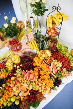 Rich fruit buffet
