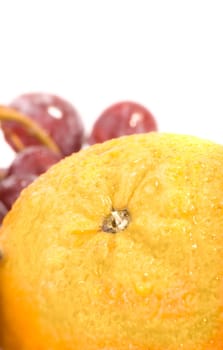 Orange before grapes