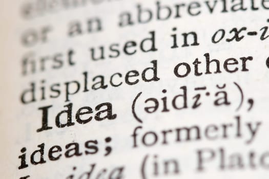 Definition in a Dictionary