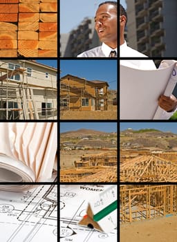 Construction Collage