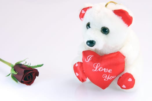 bear and rose