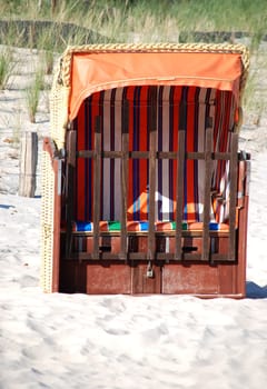 Beach chair in Schleswig Holstein