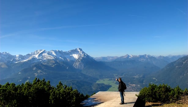 View of the Zugspitze