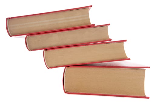 Tower of books about to fall