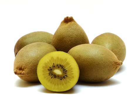 golden kiwis (actinidia chinensis planch)