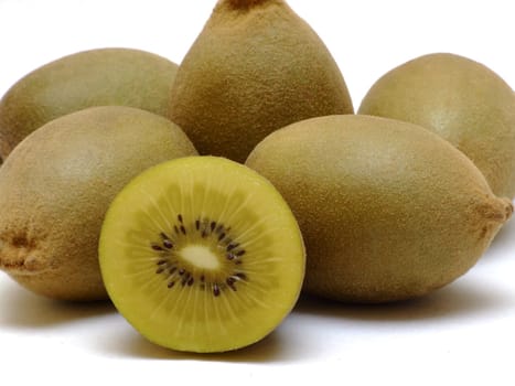 golden kiwis (actinidia chinensis planch)