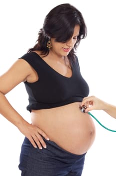 Pretty girl pregnant