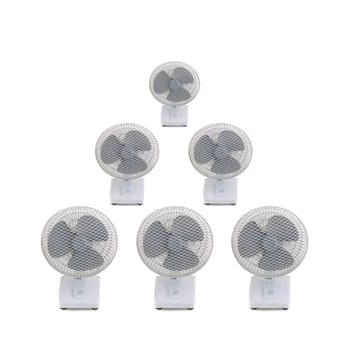 6 fans