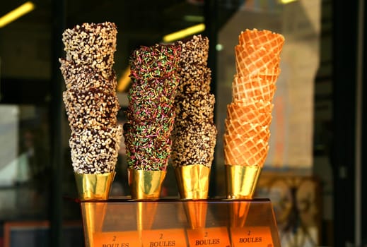 Ice cream cones