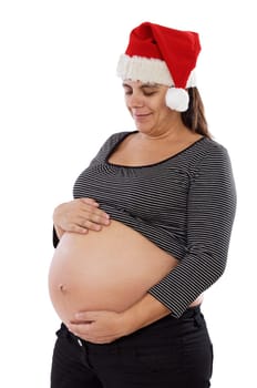 Pretty pregnant woman