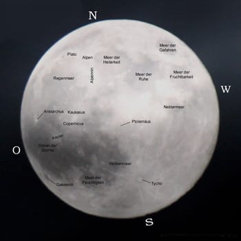 Map of the Moon