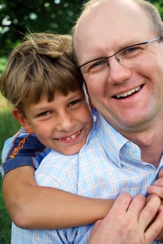 Father and son
