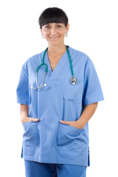 Woman doctor standing
