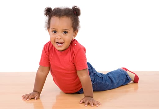 Adorable african baby
