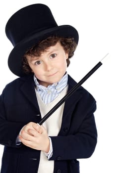 Adorable child dress of illusionist