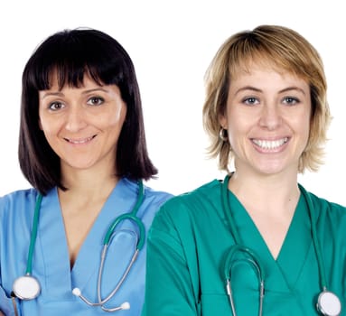 Two doctor women
