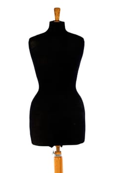 A black mannequin
