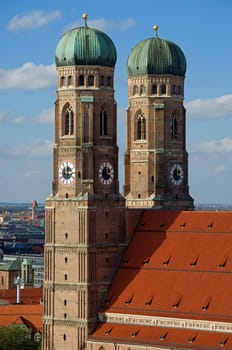 The Women's Towers in Munich