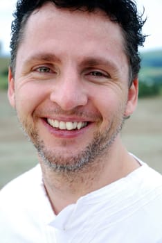 Smiling man