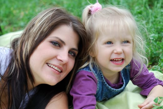 Mother and daughter