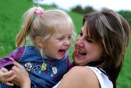 Mother and daughter