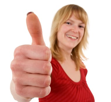thumbs up