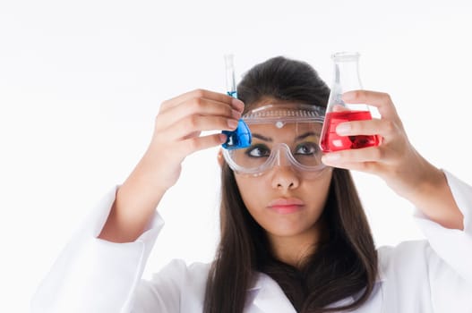 In the laboratory