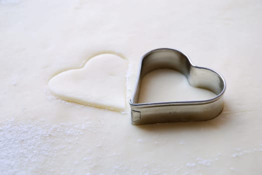 Baking cookies