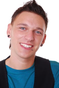 Smiling young man