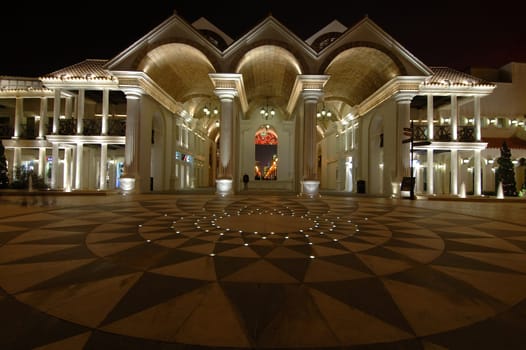 Roman architecture in fisherman wharf, Macao