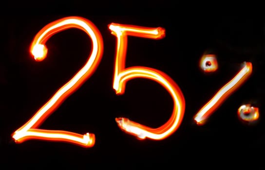 twenty-five percent