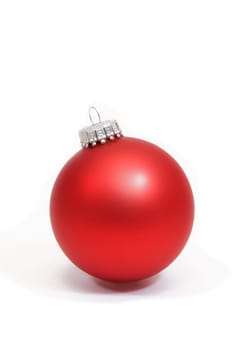 Christmas ball red