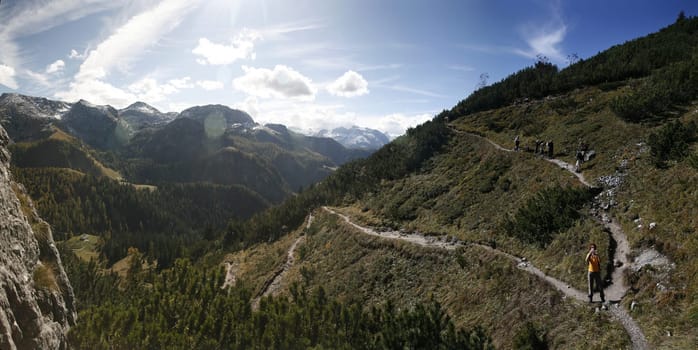 View from the Jenner to the Hagen Mountains