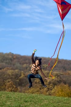 Kite flying