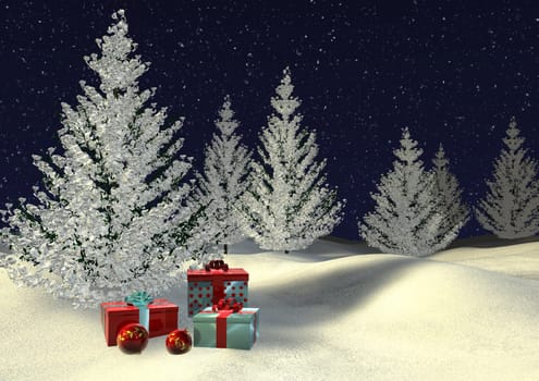 Christmas Landscape