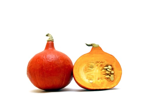 one and a half Hokaido (cucurbita)