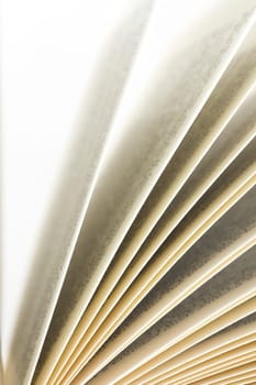 book pages