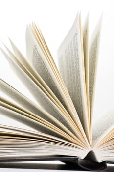 book pages