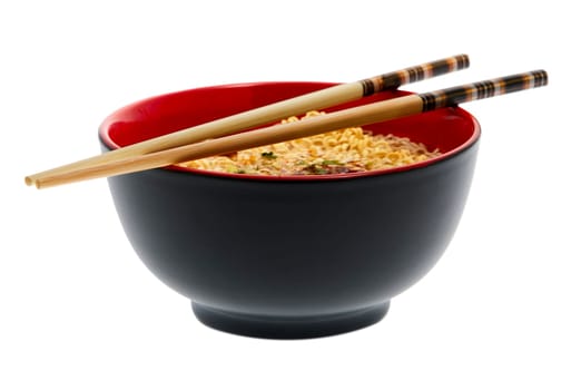 Noodle soup asian